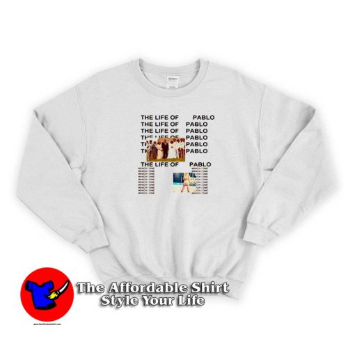 Kanye West The Life Of Pablo Album Cover Sweater 500x500 Kanye West The Life Of Pablo Album Cover Sweatshirt On Sale