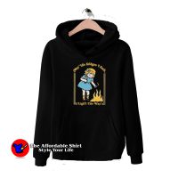 Little Girl May The Bridges I Burn Hoodie