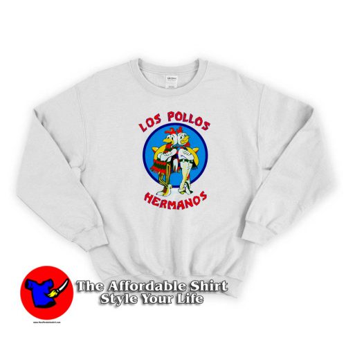 Los Pollos Hermanos Chicken Breaking Bad Sweater 500x500 Los Pollos Hermanos Chicken Breaking Bad Sweatshirt On Sale