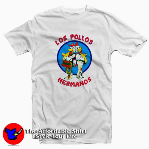 Los Pollos Hermanos Chicken Breaking Bad Tshirt 500x500 Los Pollos Hermanos Chicken Breaking Bad T shirt On Sale