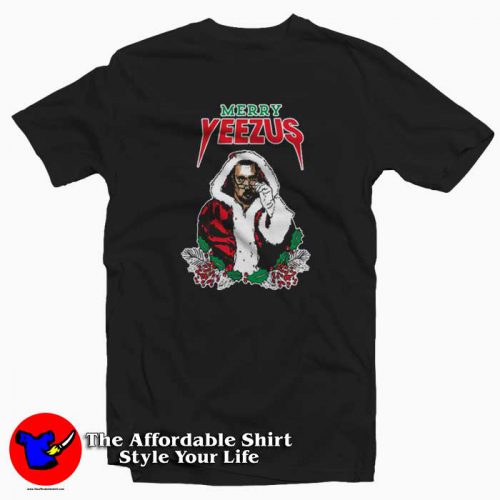 Merry Yeezus Xmas Kanye Ugly Christmas Tshirt 500x500 Merry Yeezus Xmas Kanye Ugly Christmas T shirt On Sale