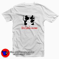 Mickey & Minnie We'reExpecting Mouse T-shirt