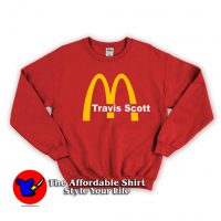 Official Travis Scott x McDonalds Collab Sweatshirt