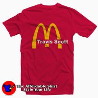 Official Travis Scott x McDonalds Collab T-shirt