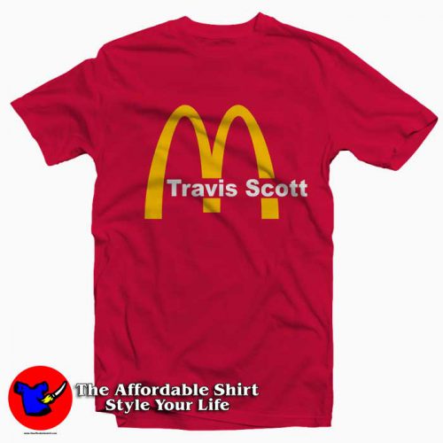 New Official Travis Scott x McDonalds Collab Tshirt 500x500 Official Travis Scott x McDonalds Collab T shirt On Sale