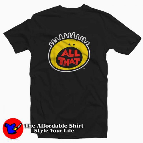 Nick Rewind All That Tshirt 500x500 Nickelodeon Rewind All That Logo Unisex T shirt On Sale