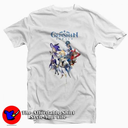 Official New Game Genshin Impact Unisex Tshirt 500x500 Official New Game Genshin Impact Unisex T shirt On Sale