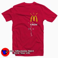 Official Travis Scott x Mcdonalds Crew T-shirt