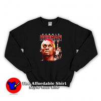 Old Vintage Dennis Rodman Black Album Sweatshirt