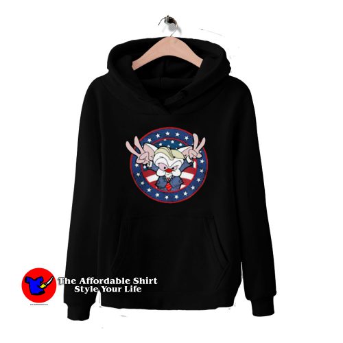 Pinky And The Brain Donald Trump Parody Hoodie 500x500 Pinky And The Brain Donald Trump Parody Hoodie On Sale