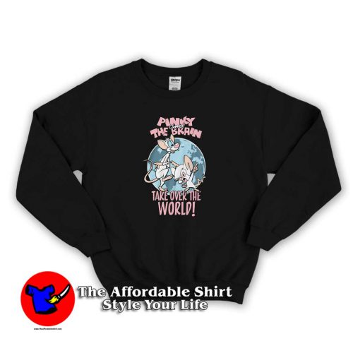 Pinky And The Brain Take Over The World Sweater 500x500 Pinky And The Brain Take Over The World Sweatshirt On Sale