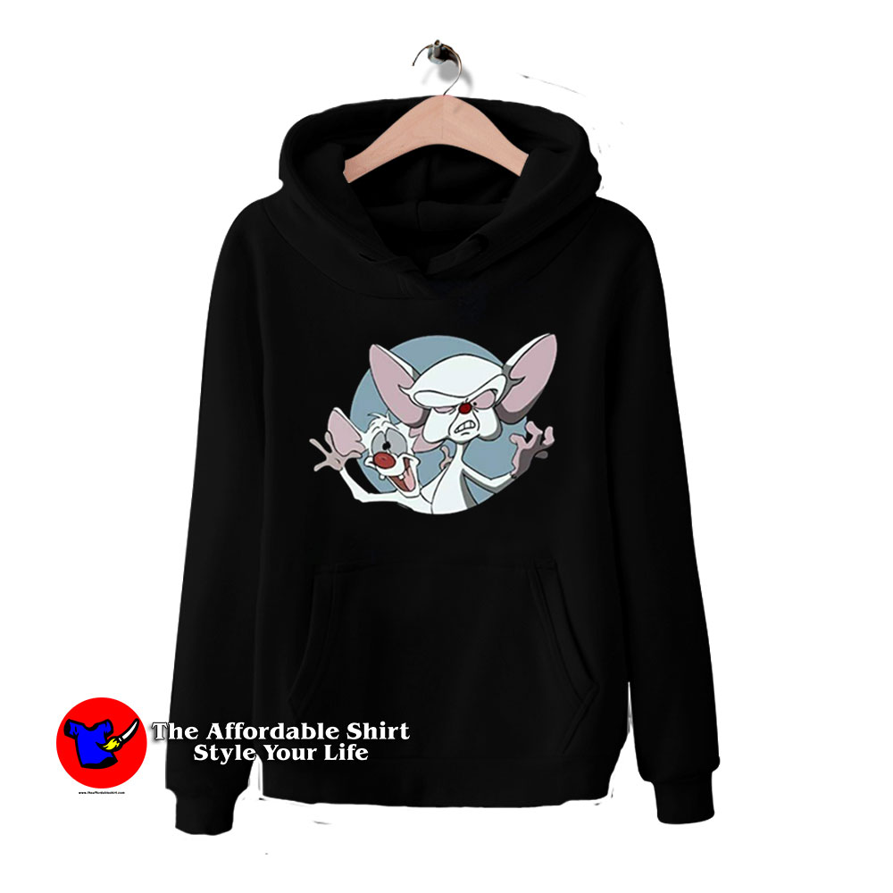 Pinky And The Brain Vintage Cartoon 90s Hoodie Theaffordableshirt