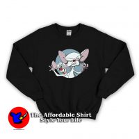 Pinky And The Brain Vintage Cartoon 90s Sweatshirt