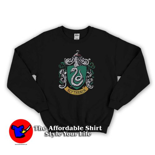 Popfunk Harry Potter Hogwarts Slytherin Logo Sweater 500x500 Popfunk Harry Potter Hogwarts Slytherin Logo Sweatshirt On Sale