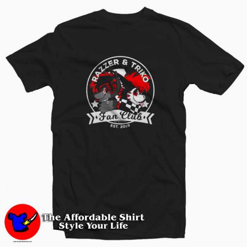 Razzer Triko Fan Club Furry Fandom Art Tshirt 500x500 Razzer & Triko Fan Club Furry Fandom Art T shirt On Sale