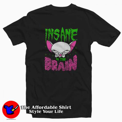 Ripple Junction Pinky Insane in The Brain Tshirt 500x500 Ripple Junction Pinky Insane in The Brain T shirt On Sale