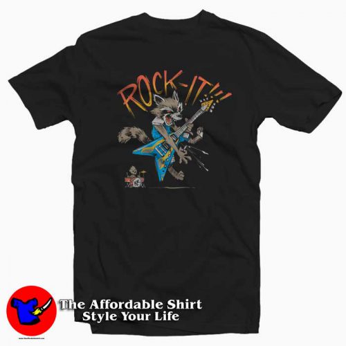 Rocket Raccoon Guardians of the Galaxy Tshirt 500x500 Rocket Raccoon Guardians of the Galaxy T shirt On Sale