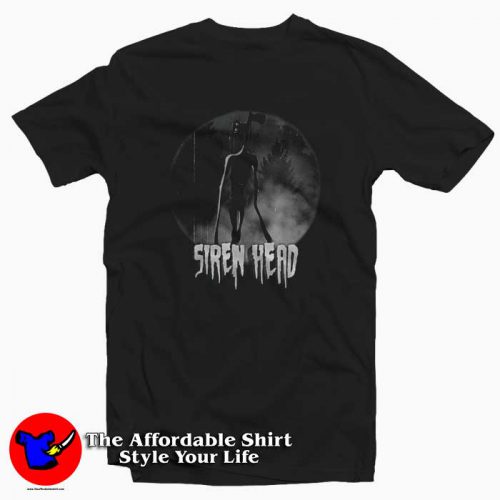 Scary Siren Head Vintage Meme Character Tshirt 500x500 Scary Siren Head Vintage Meme Character T shirt On Sale