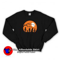 Star Wars Halloween Darth Vader Chewbacca Sweatshirt