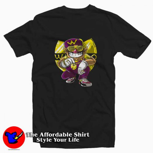 Super Mario Wutang Style Hip Hop Tshirt 500x500 Super Mario Wutang Style Hip Hop T shirt On Sale