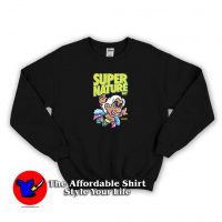 Super Nature Boy Wrestler Game Mario Sweatshirt