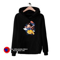 Super Saiyan Goku Mario Game Parody Hoodie