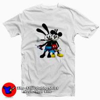 Cute The Lucky Rabbit & Mickey Mouse T-shirt