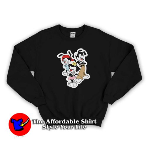 Vintage Animaniacs Dot Wakko and Yakko Sweatshirt 500x500 Vintage Animaniacs Dot Wakko and Yakko Sweatshirt On Sale