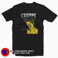 Vintage Cramps Bad Music Black T-shirt