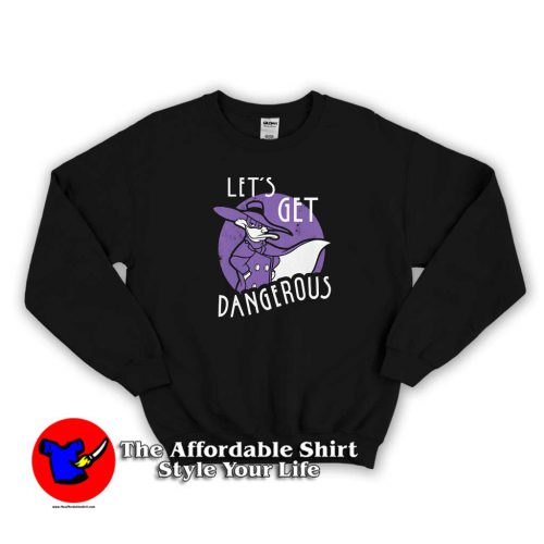 Vintage Darkwing Duck Lets Get Dangerous Sweater 500x500 Vintage Darkwing Duck Let's Get Dangerous Sweatshirt On Sale