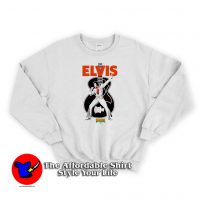 Vintage Elvis Presley Cartoon Logo Sweatshirt