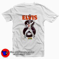 Vintage Elvis Presley Cartoon Logo Unisex T-shirt