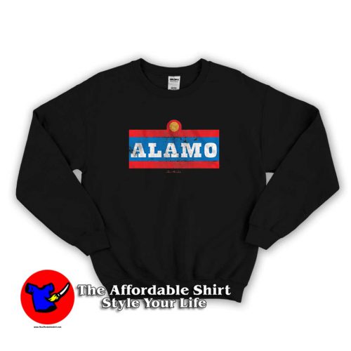 Vintage Logo Alamo Beer King of the Hill Sweater 500x500 Vintage Logo Alamo Beer King of the Hill Sweatshirt On Sale