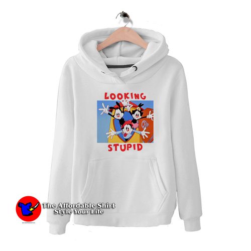 Vintage Looking Stupid Animaniacs Unisex Hoodie 500x500 Vintage Looking Stupid Animaniacs Unisex Hoodie On Sale