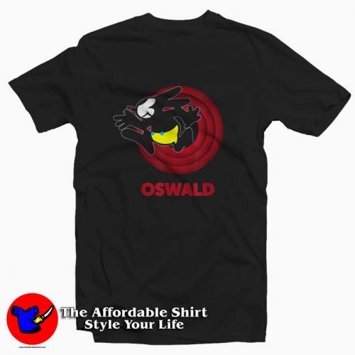 Vintage Oswald a Cartoon Rabbit Running Tshirt 500x500 Vintage Oswald a Cartoon Rabbit Running T shirt On Sale