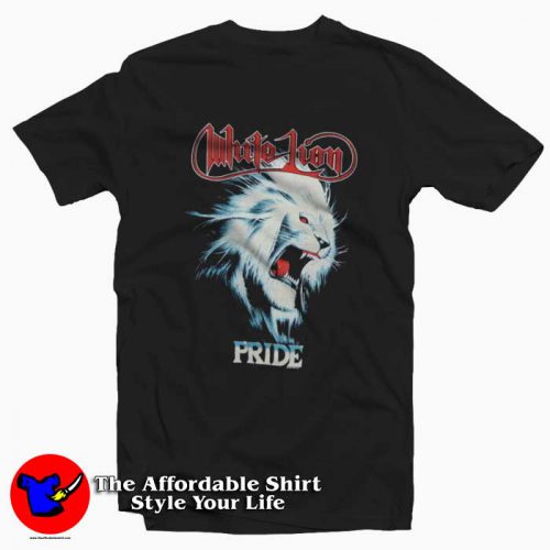 1988 White Lion Rock N Roar Tour Tshirt 500x500 1988 White Lion Rock N Roar Tour T shirt On Sale