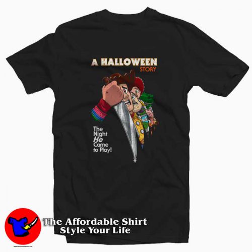 A Halloween Toy Story Unisex Tshirt 500x500 A Halloween Toy Story Unisex T shirt On Sale