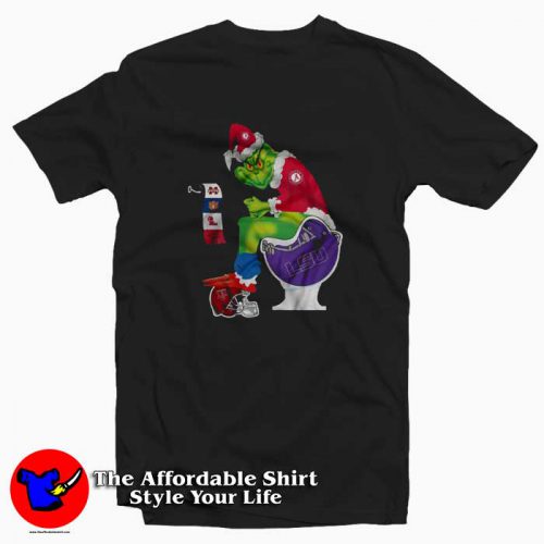 Alabama Crimson Tide Grinch Funny Tshirt 500x500 Alabama Crimson Tide Grinch Funny T shirt On Sale