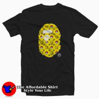 New Bape x Pokemon Pokeball Unisex Tshirt