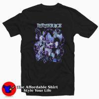 Beetlejuice Purple Tonal Poster Girls Tshirt