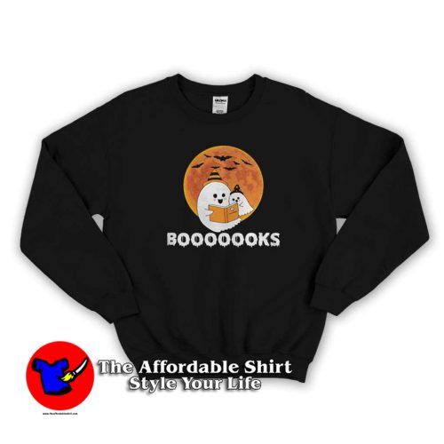 Booooooks Shirt Boo Read Books Halloween Sweater 500x500 Booooooks Shirt Boo Read Books Halloween Sweatshirt On Sale