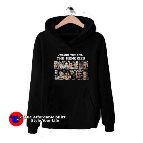 Cameron Boyce Thank You for The Memories Hoodie 500x500 Cameron Boyce Thank You for The Memories Hoodie On Sale