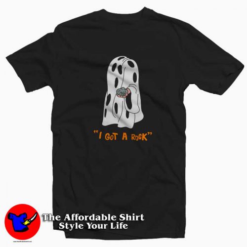 Charlie Brown I Got A Rock Cute Halloween Tshirt 500x500 Charlie Brown I Got A Rock Cute Halloween T shirt On Sale