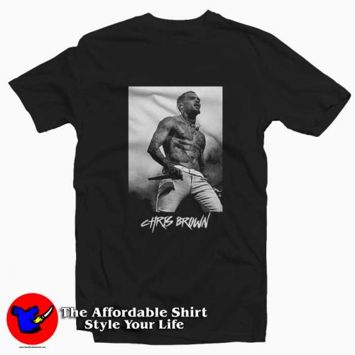 Chris Brown Graphic Tshirt 500x500 Chris Brown American Singer Graphic T shirt On Sale