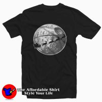 Christmas Vibes Flying Over The Moon T-shirt