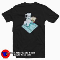 Diamond Supply Co Family Guy Cartoon T-shirt