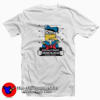 Disney Donald Duck Mugshot Cartoon T-shirt