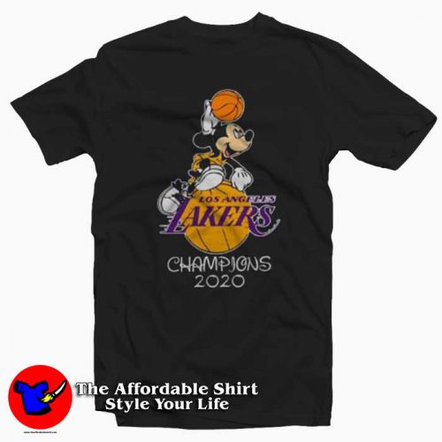 disney lakers championship shirt