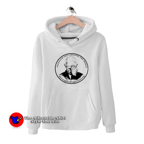 Dr Fauci Facepalm Felt Around The World Hoodie 500x500 Dr Fauci Facepalm Felt Around The World Hoodie On Sale