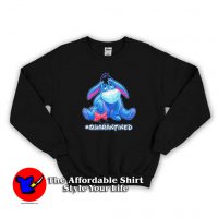 Disney Eeyore Face Mask Quarantined Sweatshirt